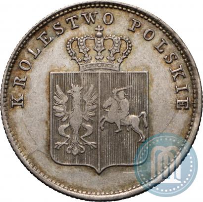 Picture 2 złote 1831 year KG "Polish uprising"