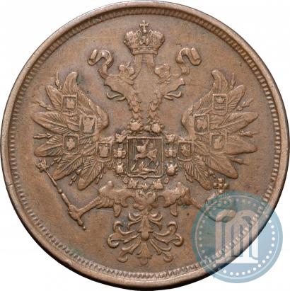 Фото 2 копейки 1865 года ЕМ 