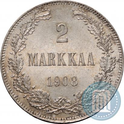 Picture 2 markkaa 1908 year L 