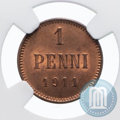 Picture 1 penni 1911 year  