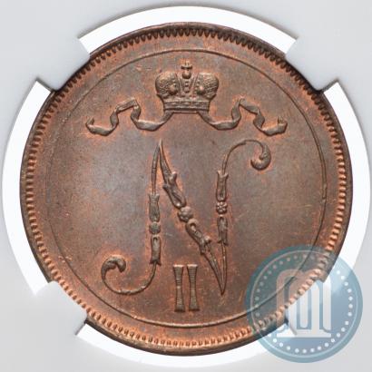 Picture 10 pennia 1916 year  