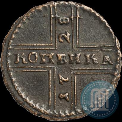 Picture 1 kopeck 1728 year МОСКВА 