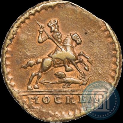 Picture 1 kopeck 1728 year МОСКВА 