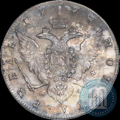 Фото 1 рубль 1777 года СПБ-ФЛ 