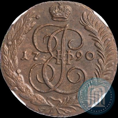 Picture 5 kopecks 1790 year АМ 