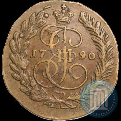Picture 2 kopecks 1790 year ЕМ 