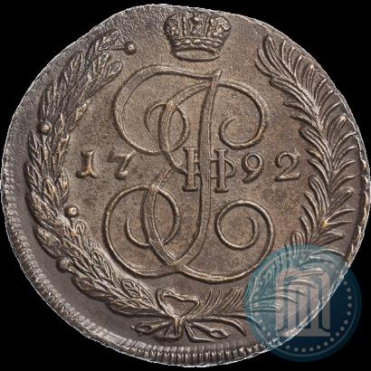 Picture 5 kopecks 1792 year АМ 