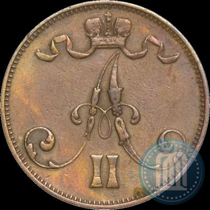 Фото 5 пенни 1872 года  