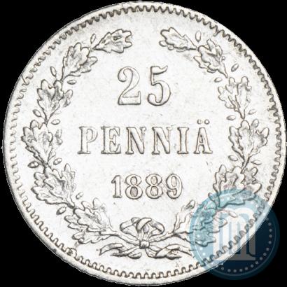 Фото 25 пенни 1889 года L 