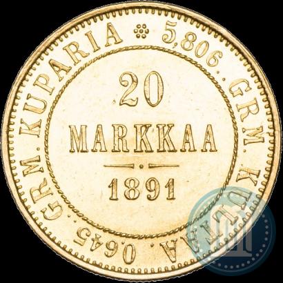 Фото 20 марок 1891 года L 