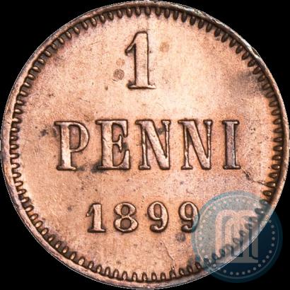 Фото 1 пенни 1899 года  