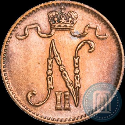 Фото 1 пенни 1905 года  