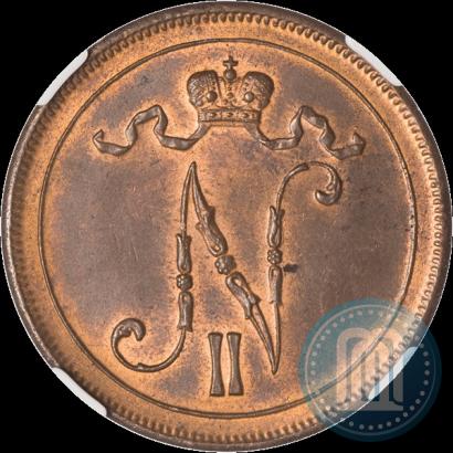 Фото 10 пенни 1915 года  