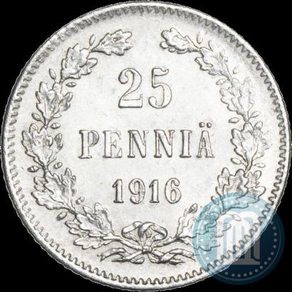 Фото 25 пенни 1916 года S 