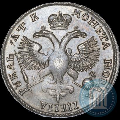 Фото 1 рубль 1720 года OK "Портрет в латах"
