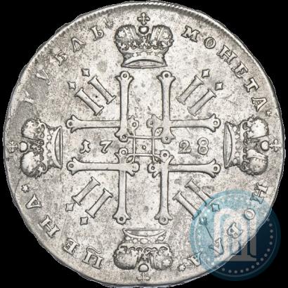 Фото 1 рубль 1728 года  "Тип 1728"