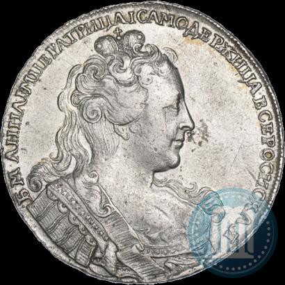 Фото 1 рубль 1730 года  