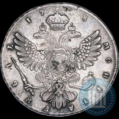 Фото 1 рубль 1738 года СПБ "Петербургский тип"