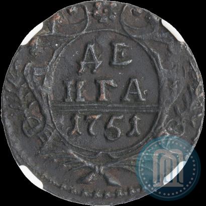Фото Денга 1751 года  