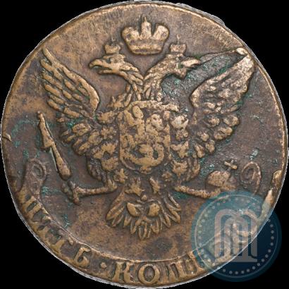 Фото 5 копеек 1760 года  