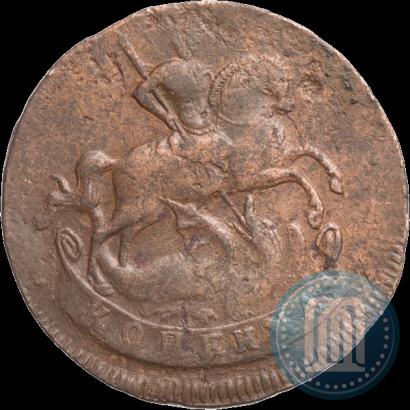 Фото 1 копейка 1760 года  