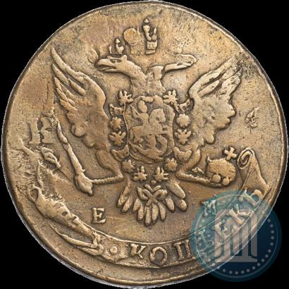 Фото 5 копеек 1763 года ЕМ 