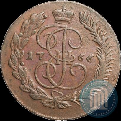 Фото 5 копеек 1766 года ММ 