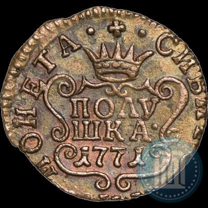 Фото Полушка 1771 года КМ 