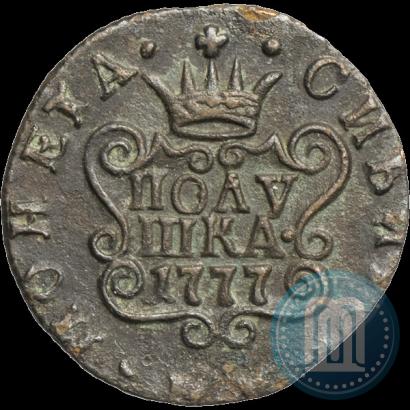 Фото Полушка 1777 года КМ 