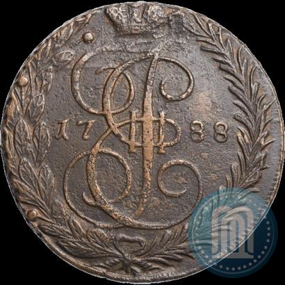 Фото 5 копеек 1788 года ЕМ 