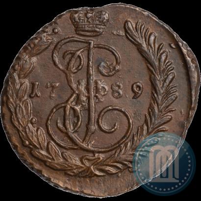 Фото 1 копейка 1789 года ЕМ 