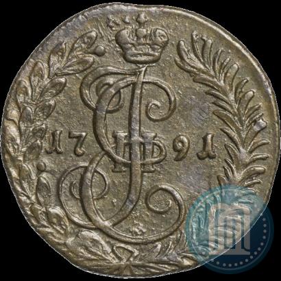 Фото Денга 1791 года КМ 