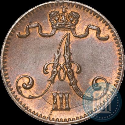 Фото 1 пенни 1883 года  