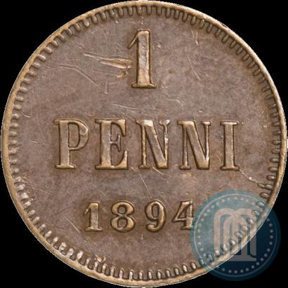 Фото 1 пенни 1894 года  