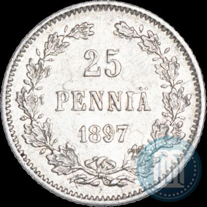 Фото 25 пенни 1897 года L 