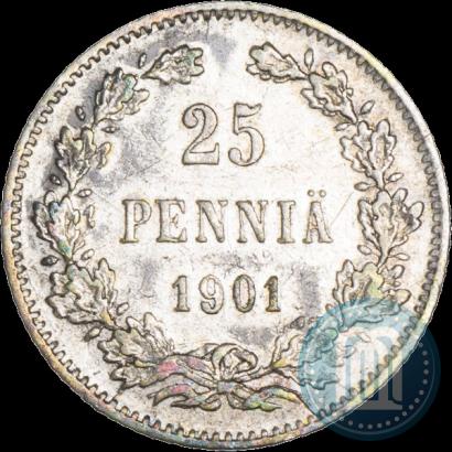 Фото 25 пенни 1901 года L 