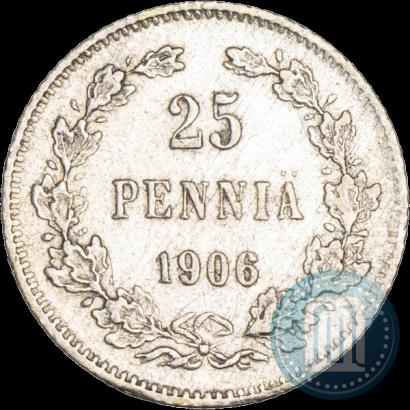 Фото 25 пенни 1906 года L 