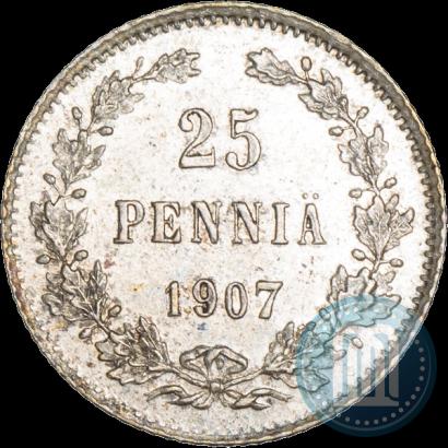Фото 25 пенни 1907 года L 
