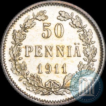 Фото 50 пенни 1911 года L 