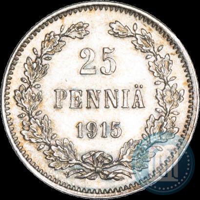 Фото 25 пенни 1915 года S 