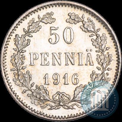 Фото 50 пенни 1916 года S 