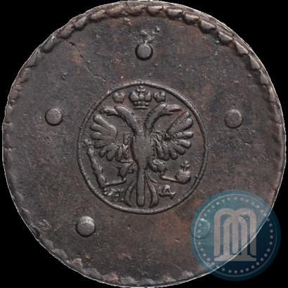 Фото 5 копеек 1726 года НД 