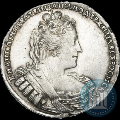 Фото 1 рубль 1733 года  
