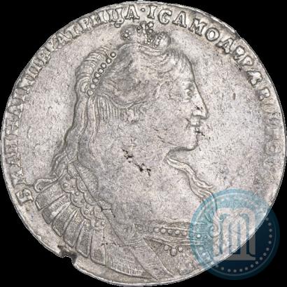 Фото 1 рубль 1735 года  