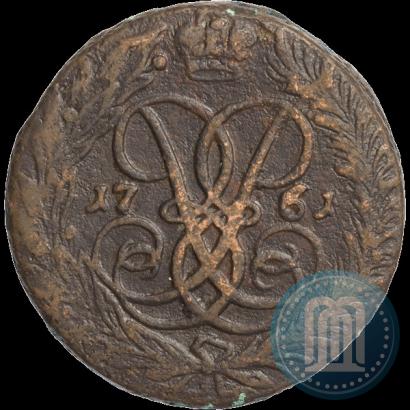 Фото 2 копейки 1761 года  "Номинал под Св. Георгием"