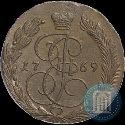 Фото 5 копеек 1769 года ЕМ 