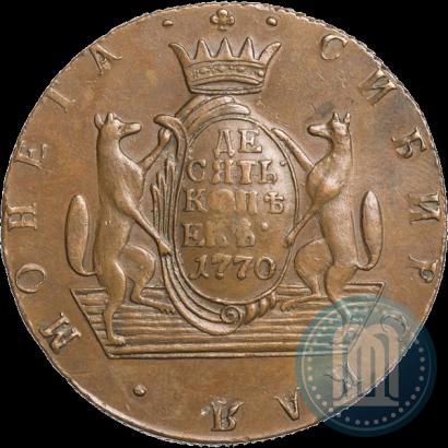 Фото 10 копеек 1772 года КМ 