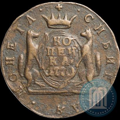 Фото 1 копейка 1770 года КМ 