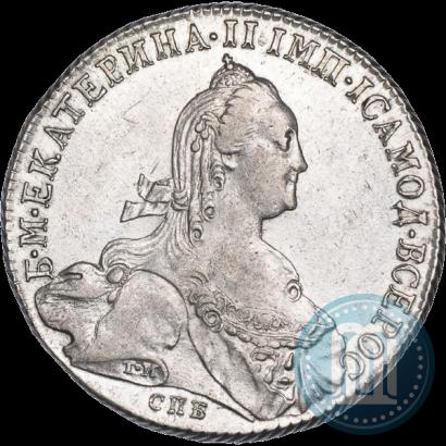 Фото 1 рубль 1774 года СПБ-ФЛ 