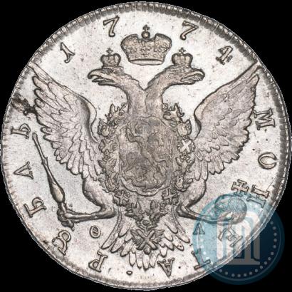 Фото 1 рубль 1774 года СПБ-ФЛ 